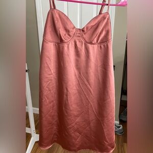 Satin dress